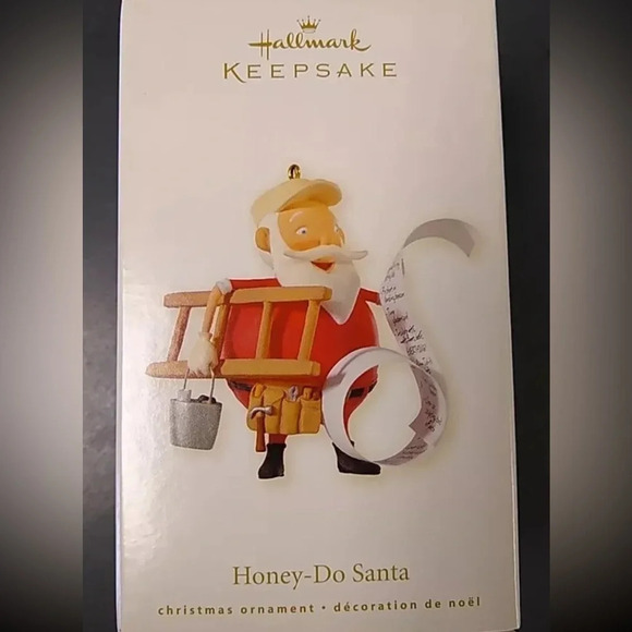 2008 Hallmark Keepsake Ornament Honey-Do List Santa - Picture 8 of 9